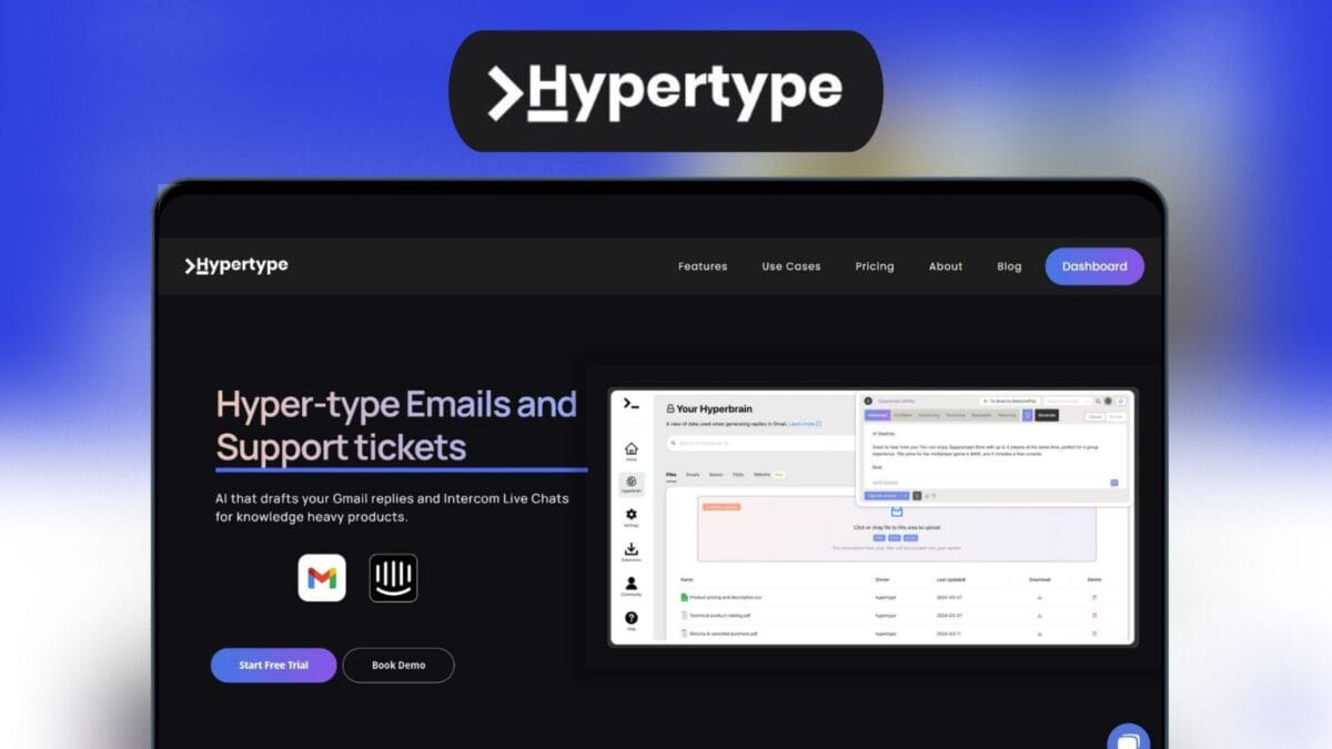 Hypertype Lifetime Deal