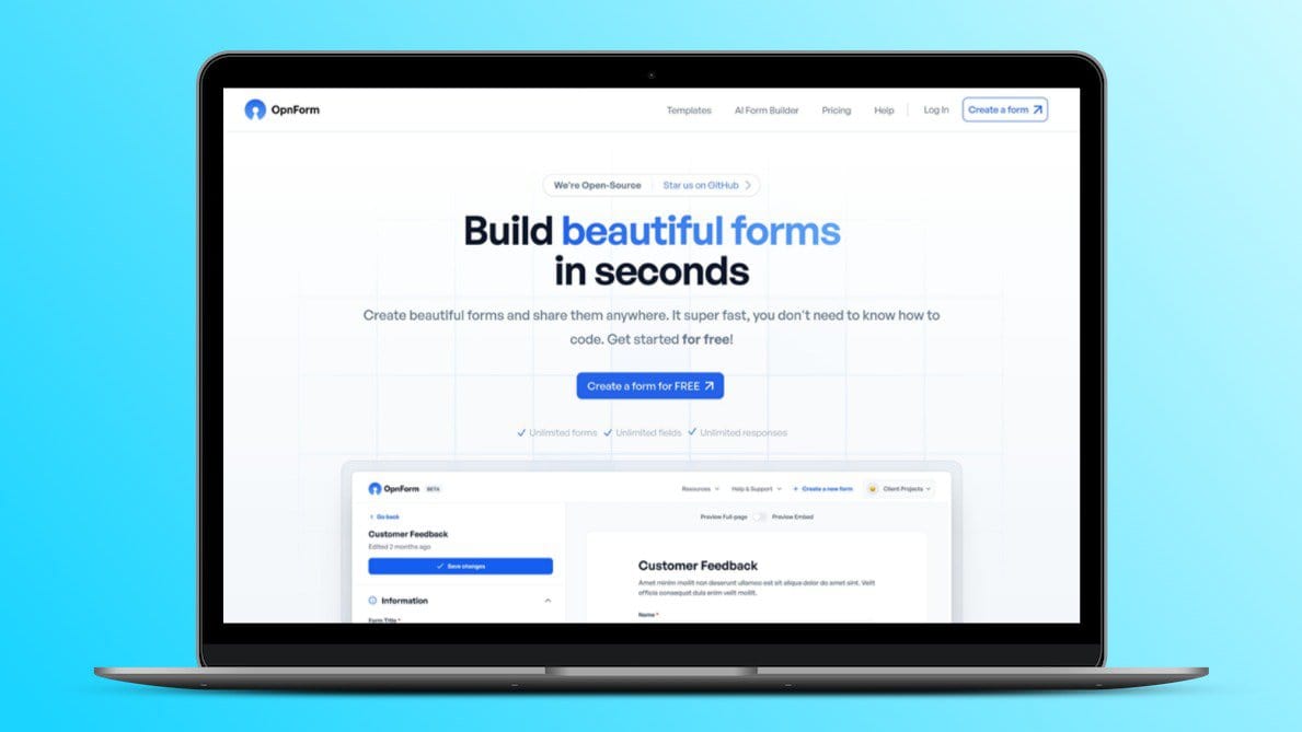 Opnform Lifetime Deal