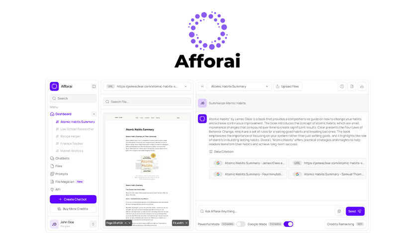 Afforai Lifetime Deal | Brain for Maximizing Productivity