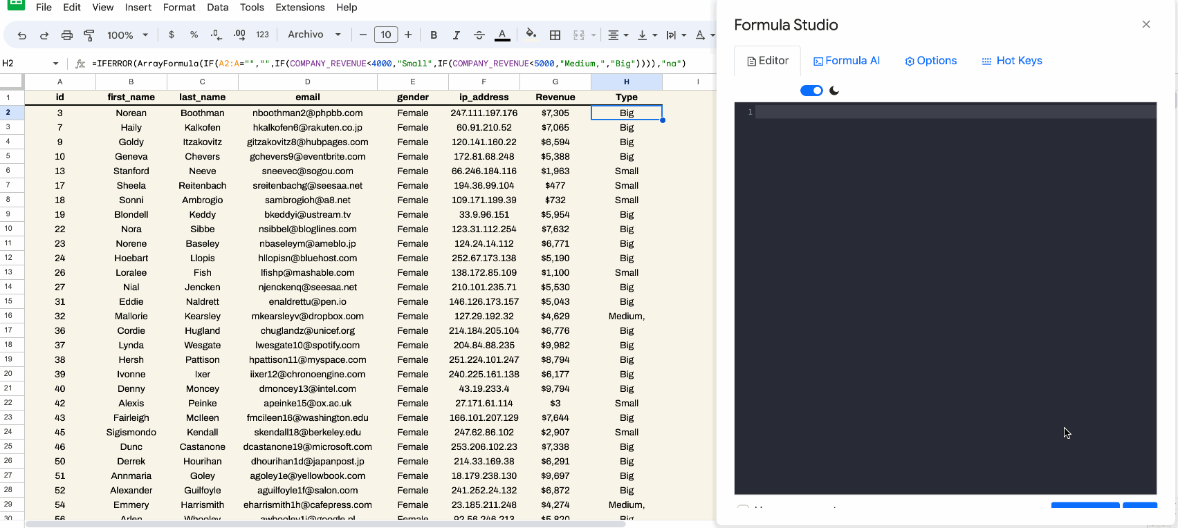 Formula Studio Lifetime Deal | Code Formulas in Google Sheets With Chatgpt