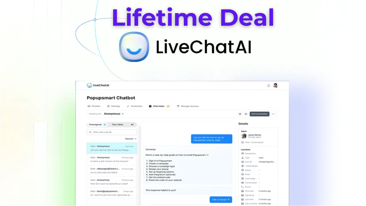 Livechatai Lifetime Deal