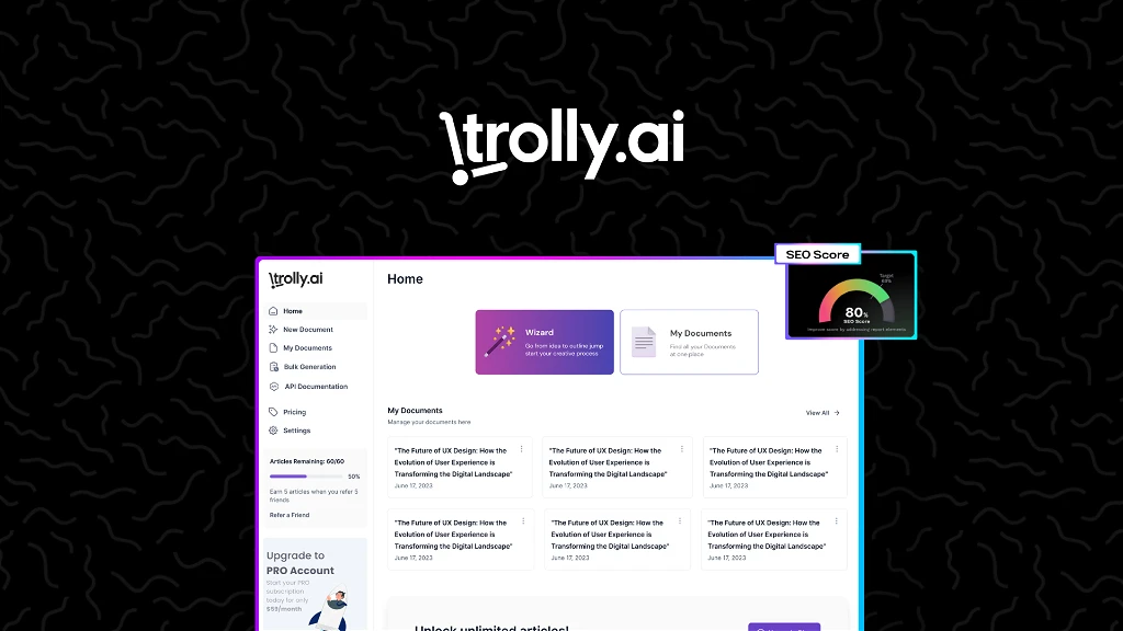 Trolly Lifetime Deal