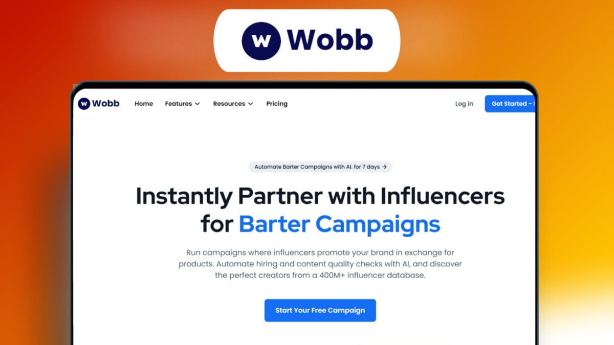 Wobb Lifetime Deal