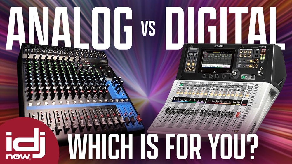 Analog Mixer Vs Digital Mixer
