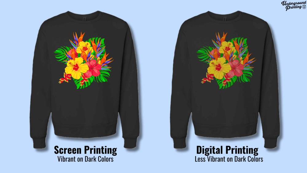Digital Print Vs Silkscreen