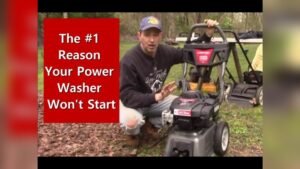 Briggs Stratton Pressure Washer Wont Start