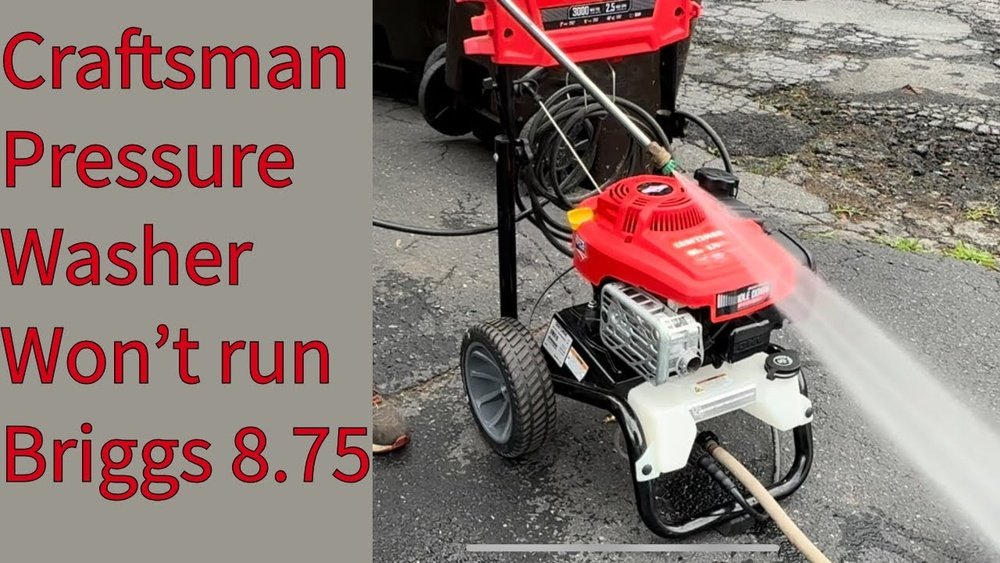 Craftsman Pressure Washer Wont Start