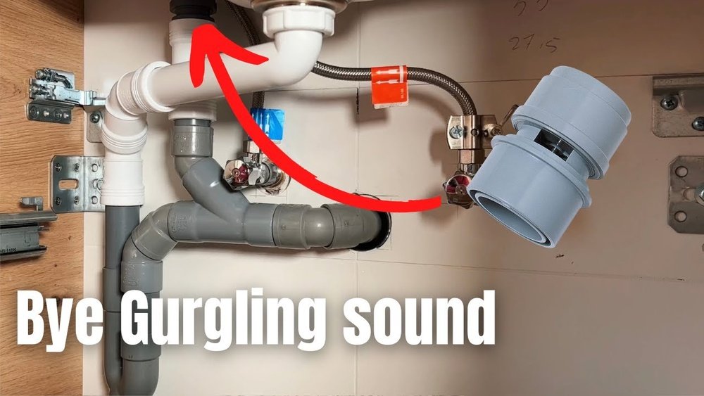 Fix Gurgling Sound Kitchen Sink