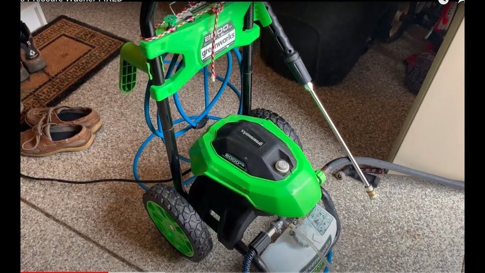 Greenworks Pressure Washer Not Working
