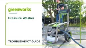 Greenworks Pressure Washer Troubleshooting