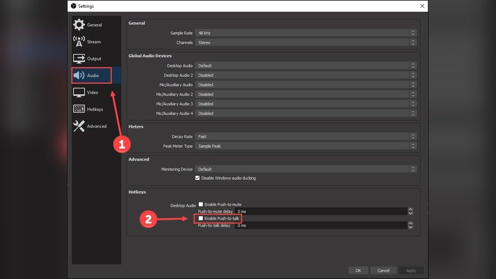 Obs Mic Not Working