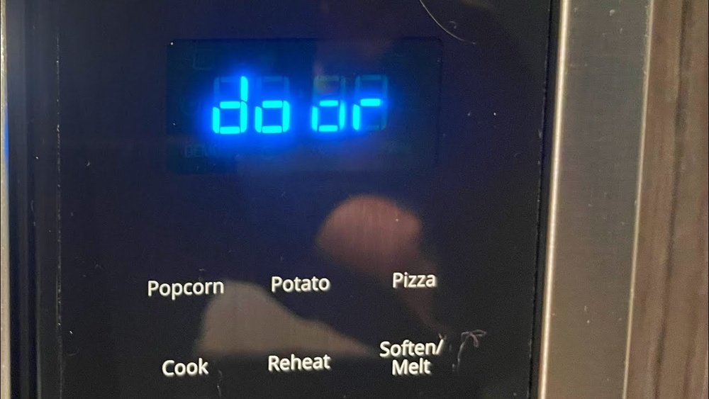 Whirlpool Microwave Door Error