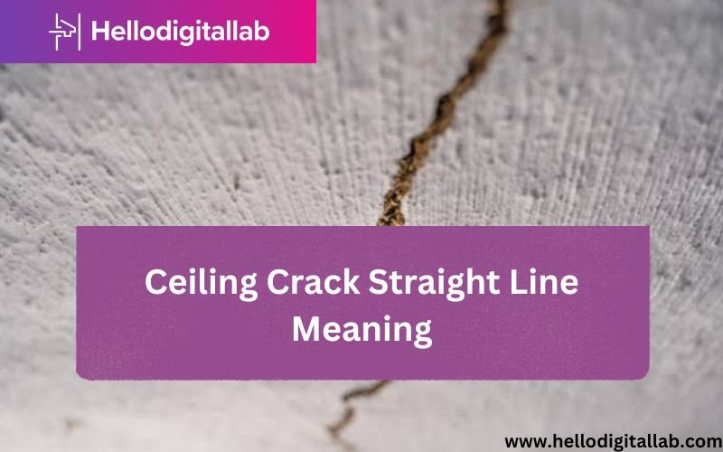 Ceiling Crack Straight Line MeaningFI