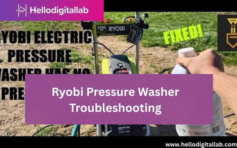 Ryobi Pressure Washer Troubleshooting-FI