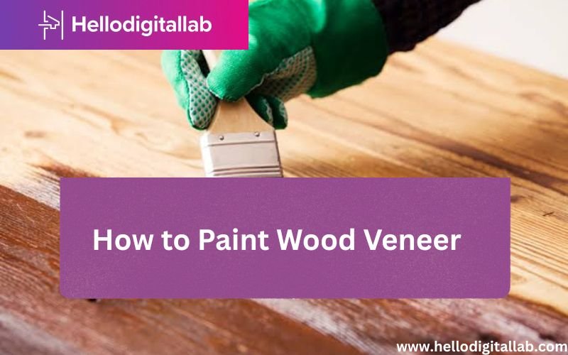 How to Paint Wood Veneer-FI