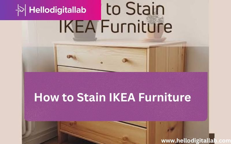 How to Stain IKEA Furniture-FI