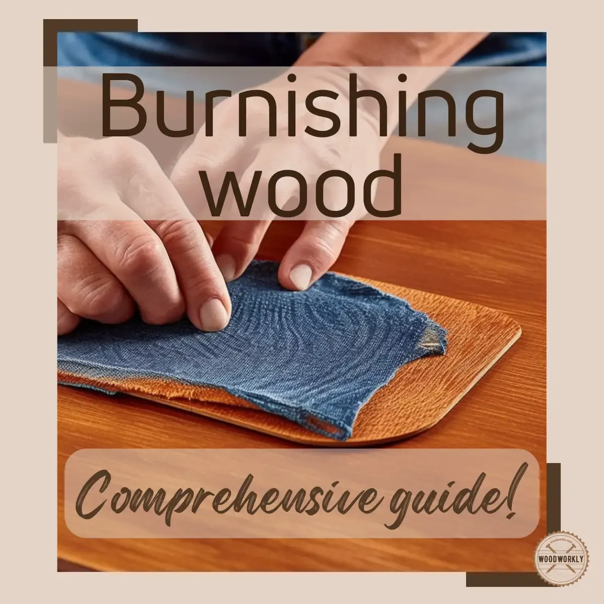 A garden chair showing why burnishing wood is not suitable for outdoor furniture.