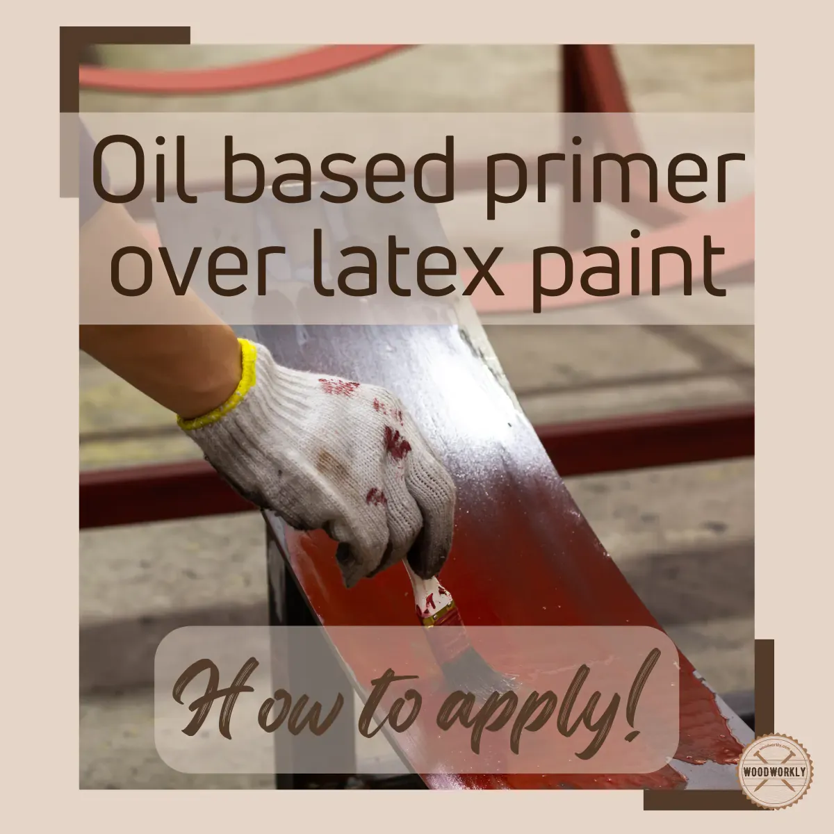A person cleaning a wall with soapy water to prepare for applying primer.